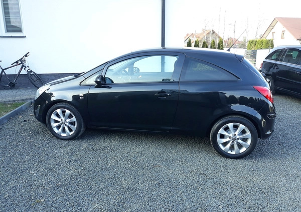 Opel Corsa cena 18600 przebieg: 145000, rok produkcji 2012 z Kościan małe 352